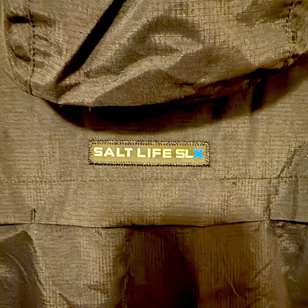 NWT Salt Life Black Performance Jacket - Picture 4 of 5